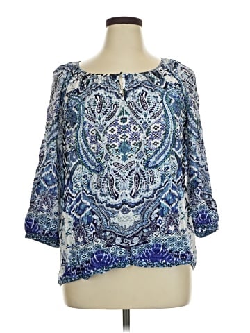 grand & greene 3/4 Sleeve Blouse (view 1)