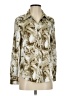 Eliane Rose Print Ivory Long Sleeve Blouse Size XS - photo 1