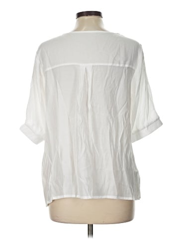 Shein Curve 3/4 Sleeve Blouse (view 2)