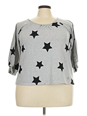 Adrienne Vittadini 3/4 Sleeve Top (view 1)