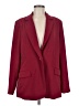 Adrianna Papell 100% Polyester Solid Red Burgundy Blazer Size M (estimated) - photo 1