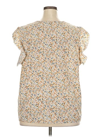 Emery Rose Short Sleeve Blouse (view 2)
