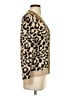 Kule Animal Print Tan Cardigan Size S - photo 4