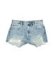 Zara Blue Denim Shorts Size 10 - photo 1