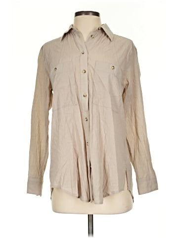Club Monaco Long Sleeve Button-Down Shirt (view 1)