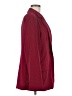 Adrianna Papell 100% Polyester Solid Red Burgundy Blazer Size M (estimated) - photo 4