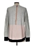 Halogen Color Block Gray Pullover Sweater Size L - photo 2