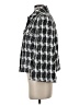 J.Crew 100% Polyester Houndstooth Silver Coat Size 4 - photo 5