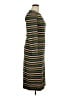 J.Crew Stripes Gray Casual Dress Size 14 - photo 4
