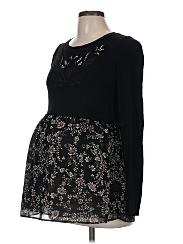 A Pea in the Pod Long Sleeve Top (view 1)