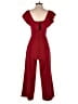 H&M Solid Red Jumpsuit Size 6 - photo 2