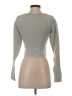 Unbranded Gray Long Sleeve Top Size S - photo 2