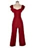 H&M Solid Red Jumpsuit Size 6 - photo 1