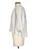 Olivia Grey 100% Rayon Ivory 3/4 Sleeve Blouse Size S - photo 5