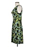 Lily Print Green Cocktail Dress Size S - photo 5