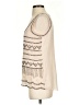 Charming Charlie 100% Polyester Ivory Sleeveless Top Size S - photo 5