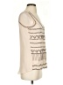 Charming Charlie 100% Polyester Ivory Sleeveless Top Size S - photo 4