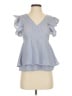 Vineyard Vines Blue Sleeveless Blouse Size XXS - photo 1