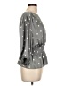 Ryegrass 100% Polyester Gray 3/4 Sleeve Blouse Size L - photo 4