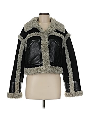 STAND STUDIO Faux Fur Jacket (view 1)