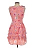 LoveShackFancy 100% Viscose Floral Pink Cocktail Dress Size 4 - photo 2