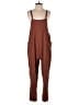 Quince Solid Brown Jumpsuit Size M - photo 1