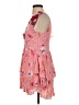 LoveShackFancy 100% Viscose Floral Pink Cocktail Dress Size 4 - photo 5