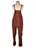 Quince Solid Brown Jumpsuit Size M - photo 2
