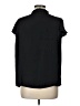 Current Air 100% Polyester Black Short Sleeve Blouse Size L - photo 2