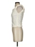 pretty garbage Ivory Sleeveless Blouse Size M - photo 5