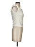 pretty garbage Ivory Sleeveless Blouse Size M - photo 4