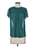 J.Crew Teal Short Sleeve Blouse Size XS - photo 1