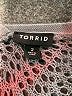 Torrid 100% Cotton Gray Cardigan Size 2X Plus (2) - photo 7