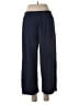 D&Co. Solid Blue Casual Pants Size M - photo 2