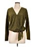 MICHAEL Michael Kors Green Long Sleeve Top Size L - photo 1