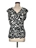 Ellen Tracy Ivory Sleeveless Blouse Size M - photo 1