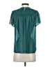 J.Crew Teal Short Sleeve Blouse Size XS - photo 2