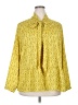 Ann Taylor LOFT 100% Polyester Yellow Long Sleeve Blouse Size 20 - photo 1
