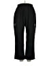 Unbranded 100% Polyester Black Cargo Pants Size 1X - photo 1