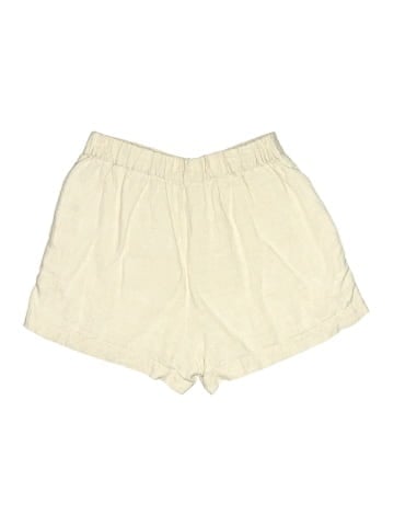 Madewell Clean Pull-On Shorts in 100% Linen (view 2)