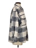 Workshop Republic Clothing Plaid Blue Coat Size S - photo 4