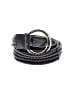 Ellen Tracy 100% Leather Black Leather Belt Size L - photo 1