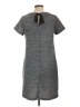 Ann Taylor LOFT Tweed Gray Casual Dress Size 10 - photo 2