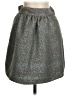Comme Toi 100% Polyester Tweed Gray Casual Skirt Size S - photo 1