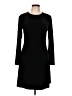 Teddi Solid Black Casual Dress Size L (estimated) - photo 1