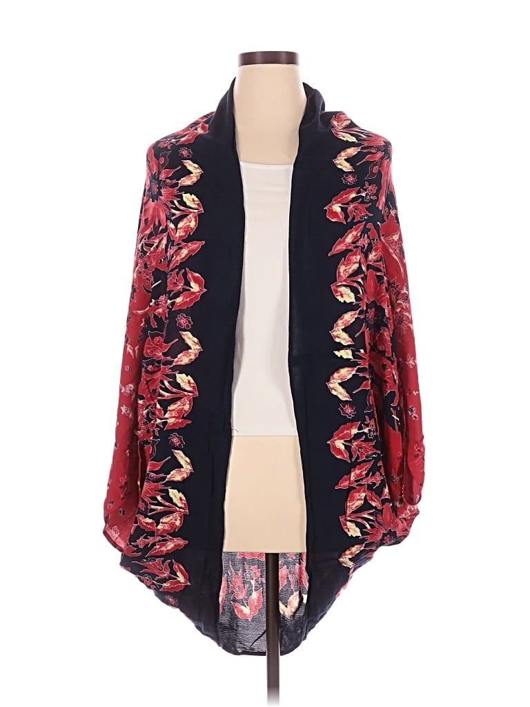 Pre-owned Floreat Kimono In Red