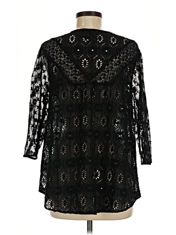 Fleur Wood 3/4 Sleeve Blouse (view 2)