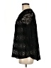 Fleur Wood Black 3/4 Sleeve Blouse Size Med (2) - photo 5