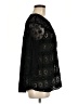 Fleur Wood Black 3/4 Sleeve Blouse Size Med (2) - photo 4