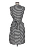 Merokeety Stripes Gray Casual Dress Size L - photo 2